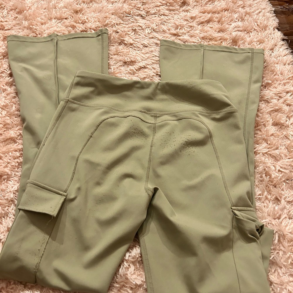 Nike Tan Boot Cut Flare Pants